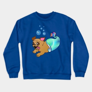 Mer pug Crewneck Sweatshirt